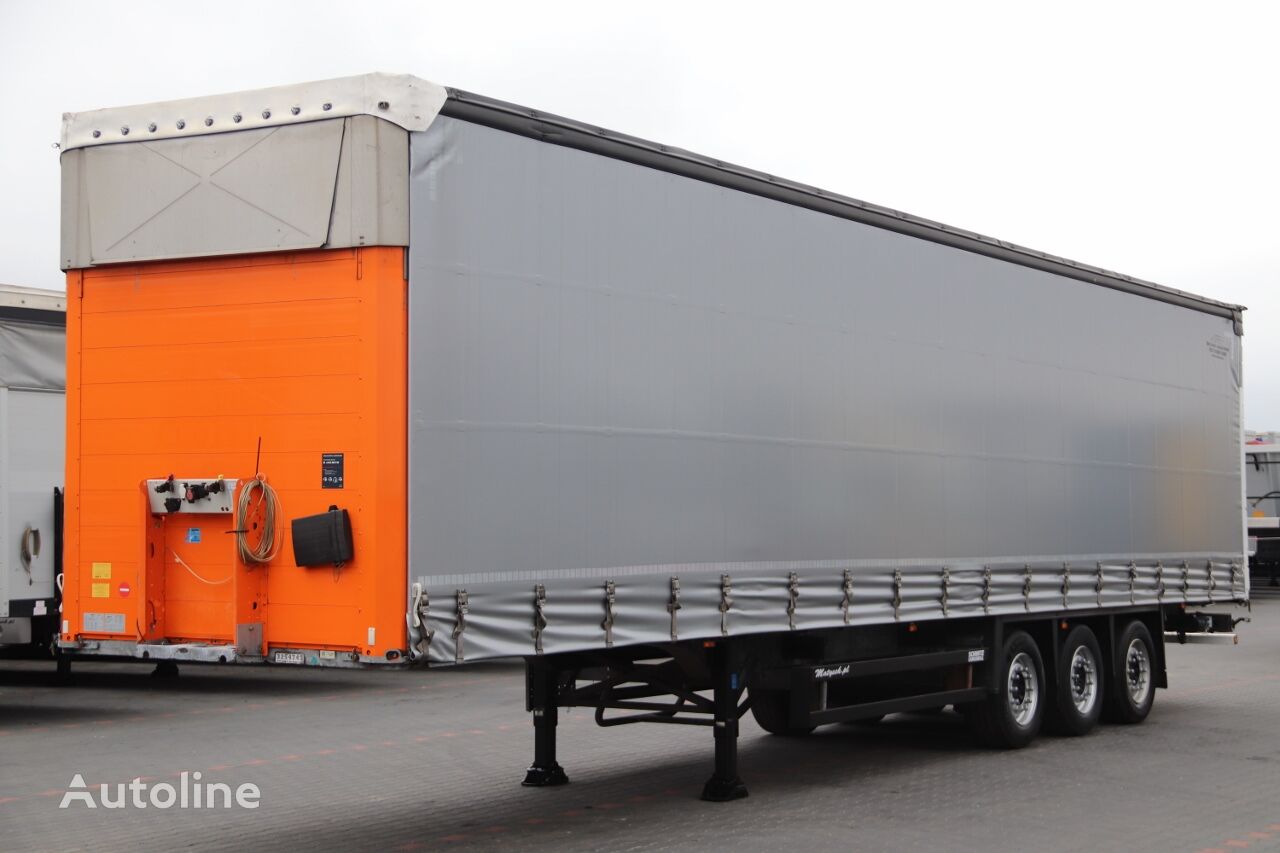 semi-reboque com cortina lateral Schmitz Cargobull CURTAINSIDER / STANDARD / VARIOS / 385/55 R22,5 / LFITED ROOF /