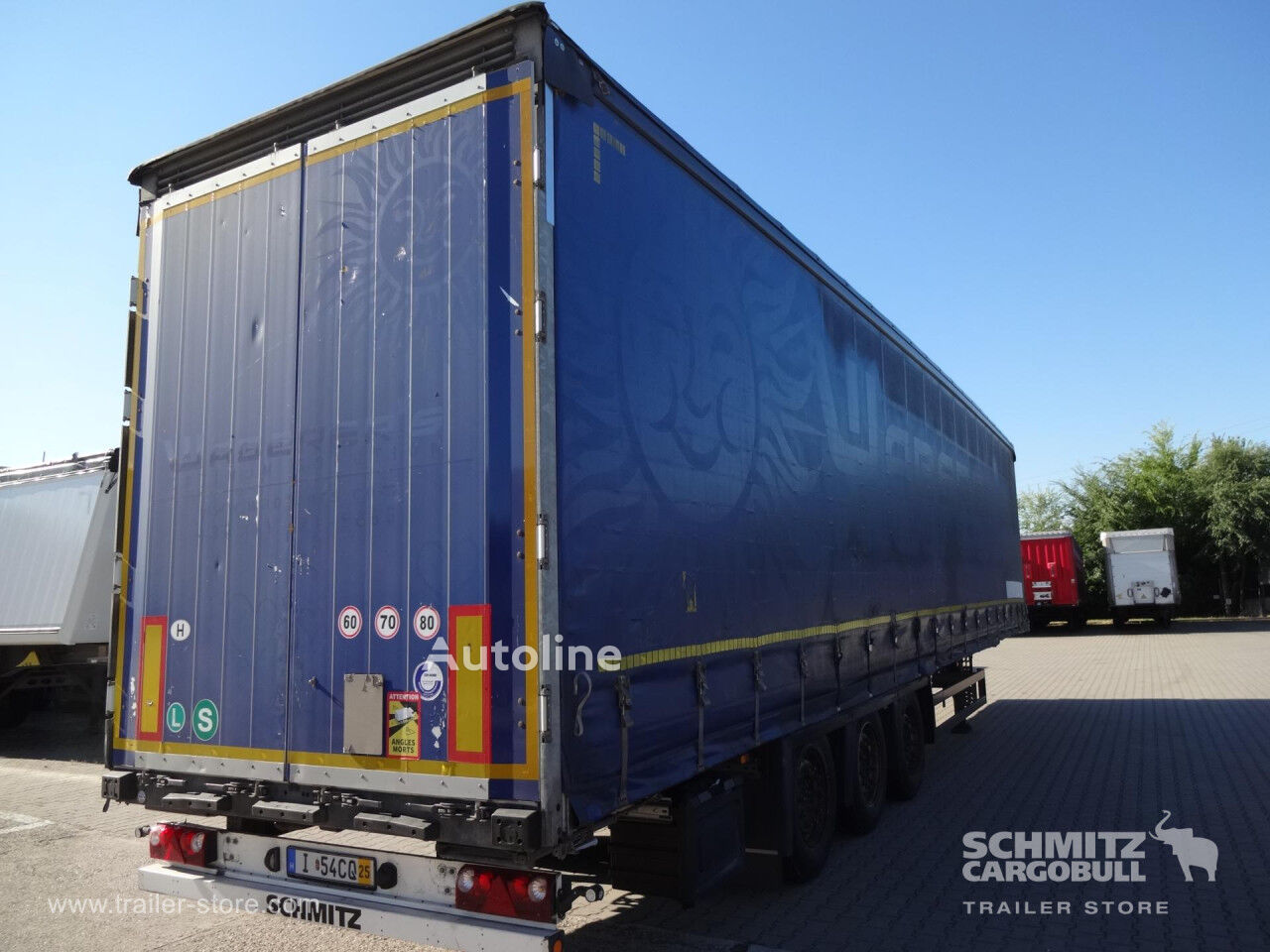 Semi-remorque à rideaux coulissants Schmitz Cargobull Curtainsider Mega à vendre | Autoline CI Semi-remorque à rideaux coulissants Schmitz Cargobull Curtainsider Mega - Autoline