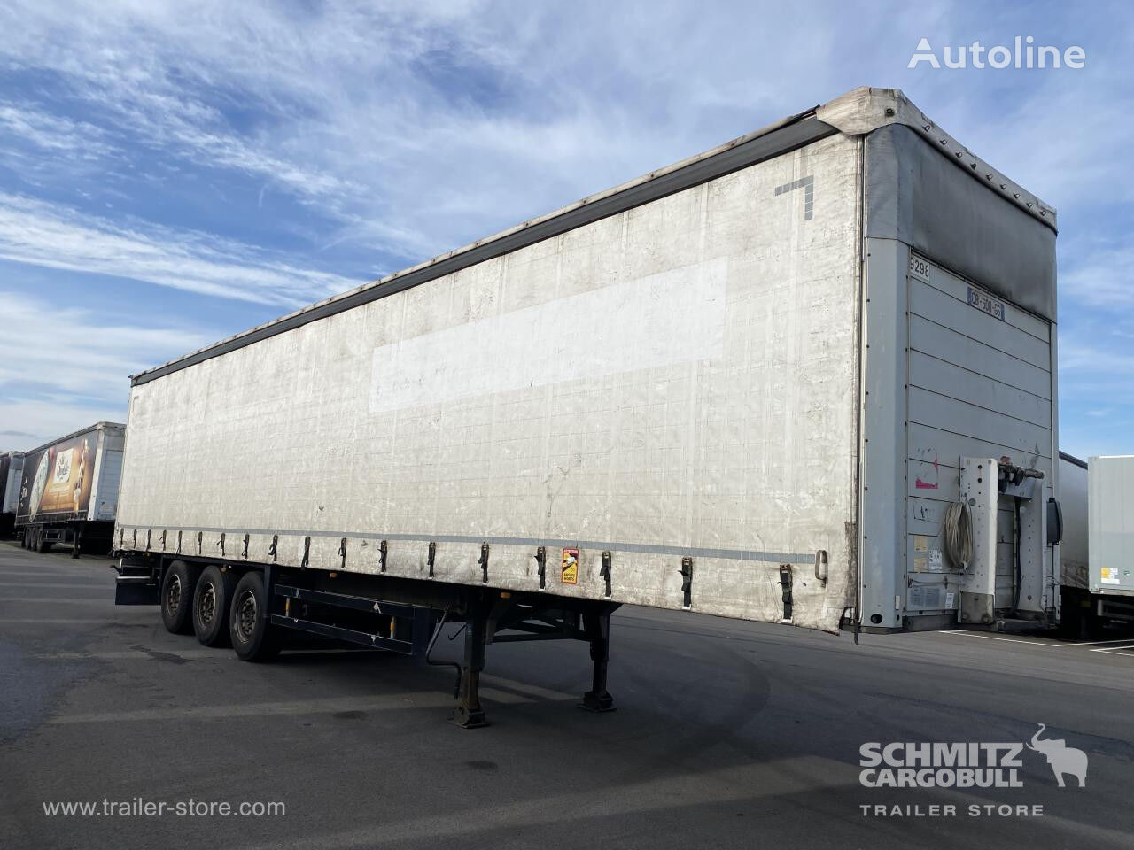 semi-remorque à rideaux coulissants Schmitz Cargobull Curtainsider Standard