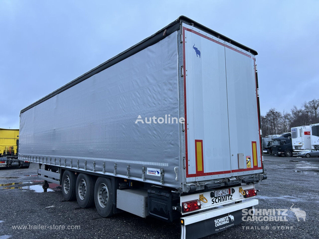 semi-remorque à rideaux coulissants Schmitz Cargobull Curtainsider Standard