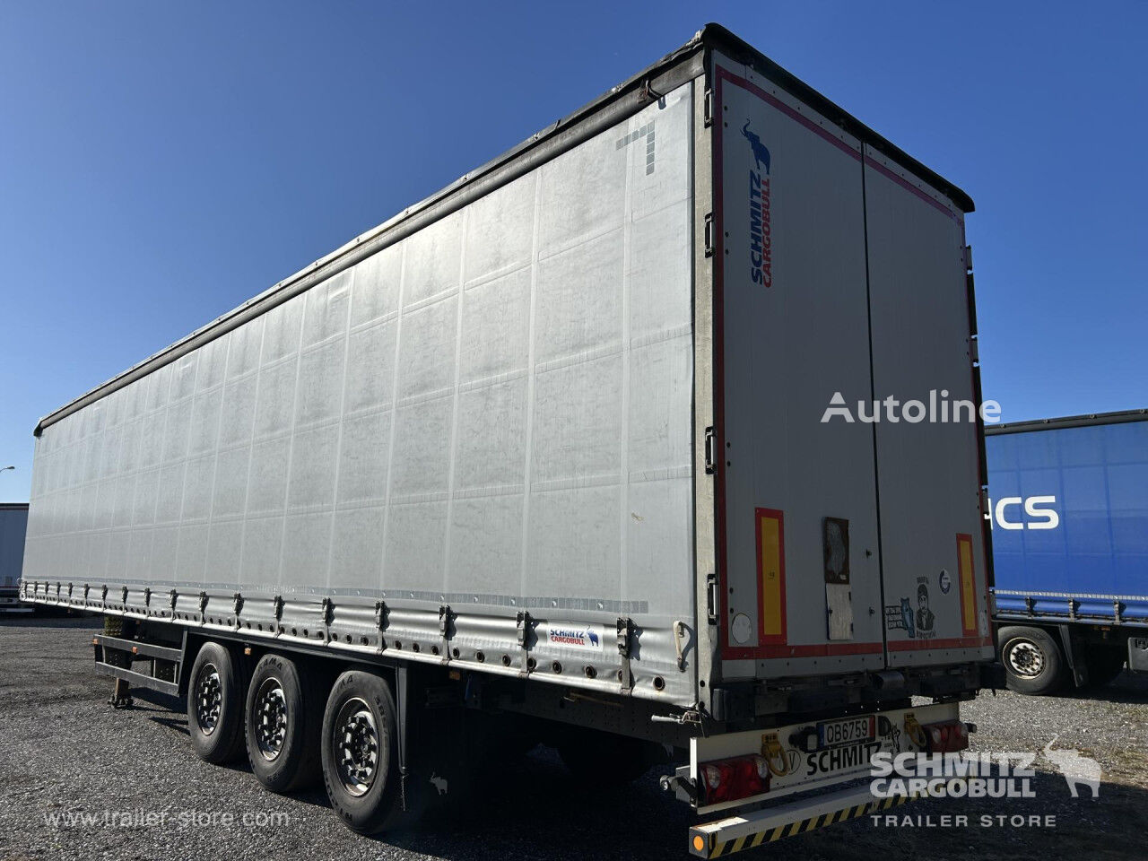 فروش نیمه تریلر چادری Schmitz Cargobull Curtainsider Standard | Autoline IR نیمه تریلر چادری Schmitz Cargobull Curtainsider Standard - Autoline