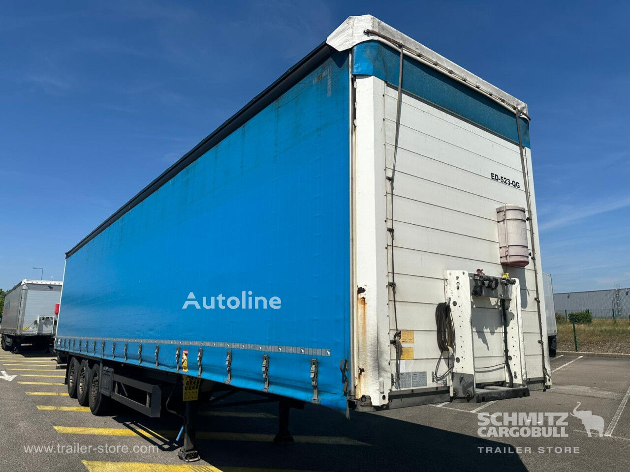Schmitz Cargobull Curtainsider Standard semirremolque con lona corredera - Autoline