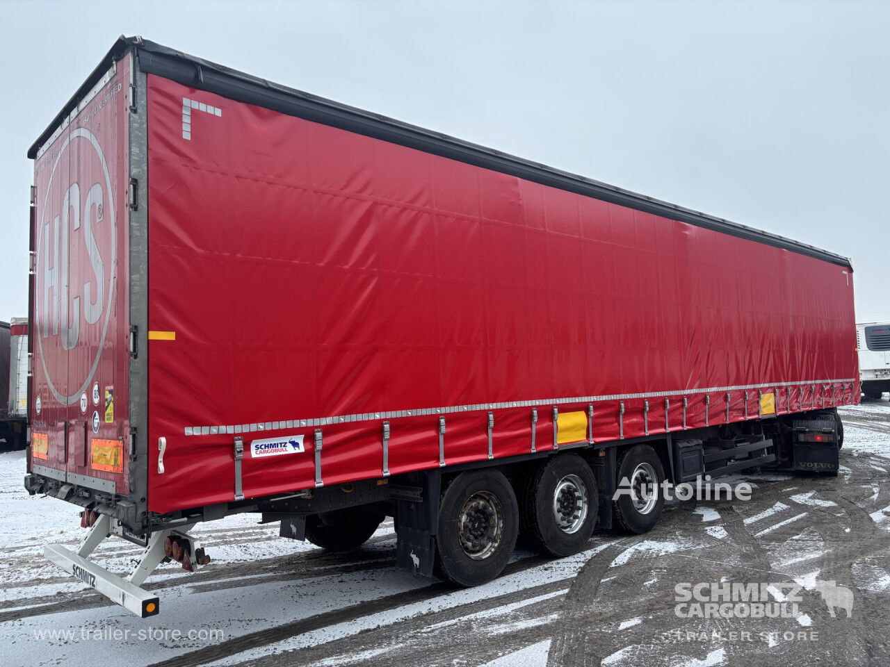 Semi-trailer dengan terpal samping Schmitz Cargobull Curtainsider Standard - Autoline