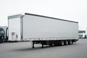 semiremorcă cu prelată cortina Schmitz Cargobull / FIRANKA / MEGA / MULTI LOCK / XL / OŚ PODNOSZONA