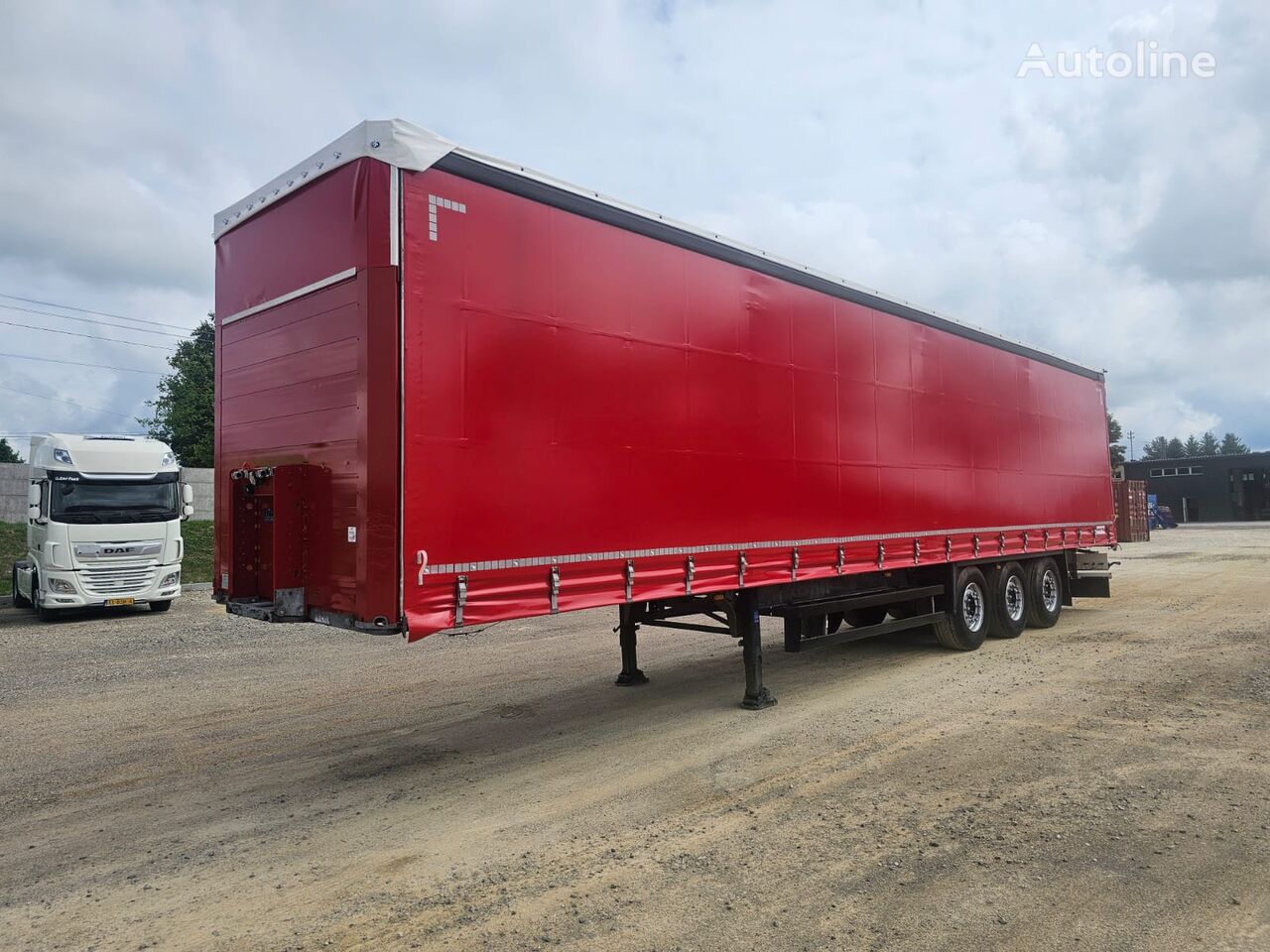 Schmitz Cargobull / FIRANKA / MULTI LOCK / XL poluprikolica sa kliznim ceradom