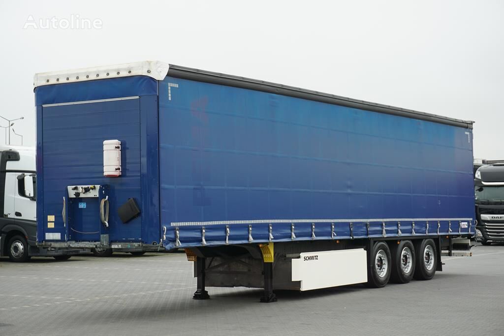 Schmitz Cargobull FIRANKA / MULTI LOCK / XL / OŚ PODNOSZONA Schiebeplanenauflieger