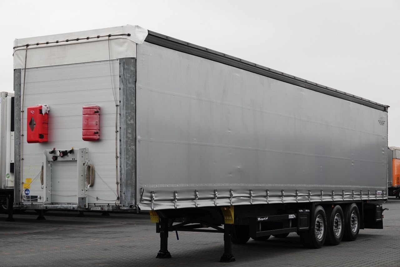 Schmitz Cargobull FIRANKA STANDARD / 2015 ROK semi-trailer med gardinkapell