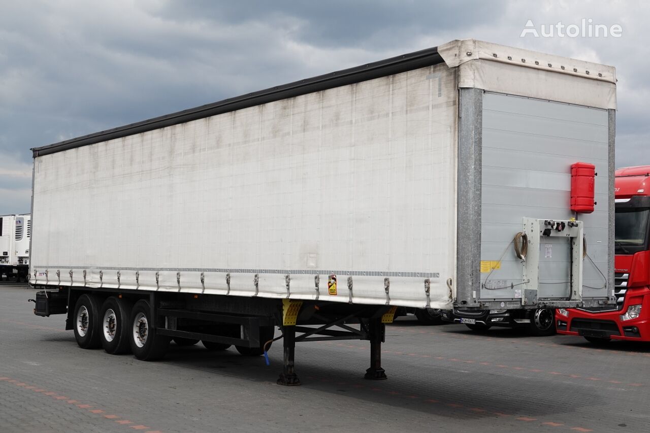 Schmitz Cargobull FIRANKA STANDARD / 2019 ROK / ZBROJONA PLANDEKA / SPROWADZONA curtain side semi-trailer