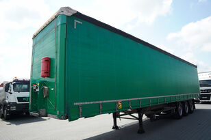 نصف مقطورة ستائر منزلقة Schmitz Cargobull / FIRANKA / STANDARD / 2x OŚ PODNOSZONA / SAF / PLANDEKA ZBROJON
