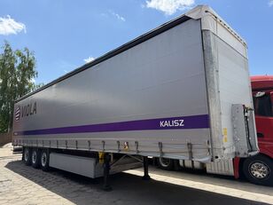 Schmitz Cargobull FIRANKA STANDARD / OPONY JAK NOWE / OŚ PODNOSZONA KOSZ PALETOWY curtain side semi-trailer
