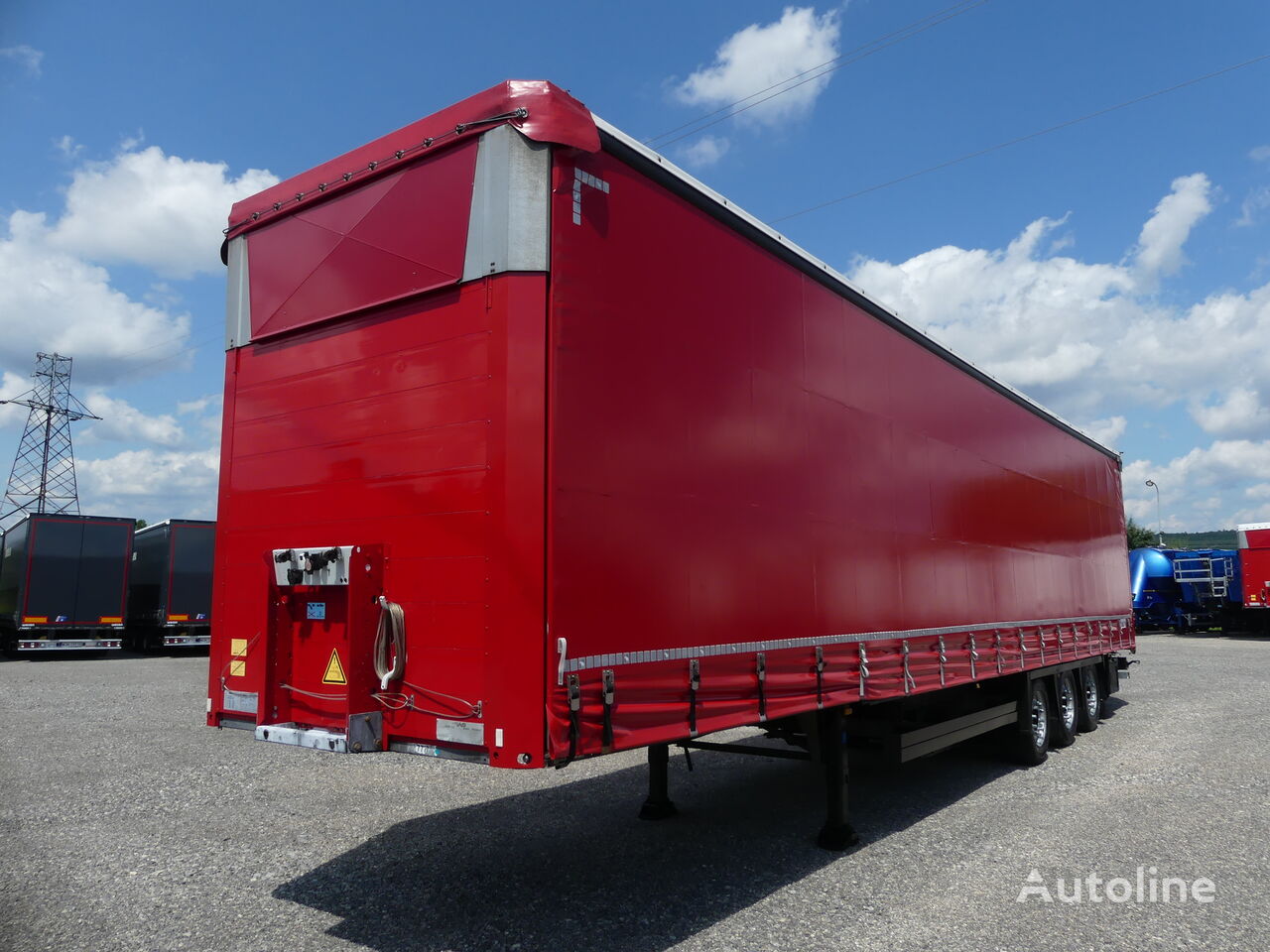 Schmitz Cargobull FIRANKA / VARIOS / 2 POZYCJE ZAWIESZENIA / Schiebeplanenauflieger