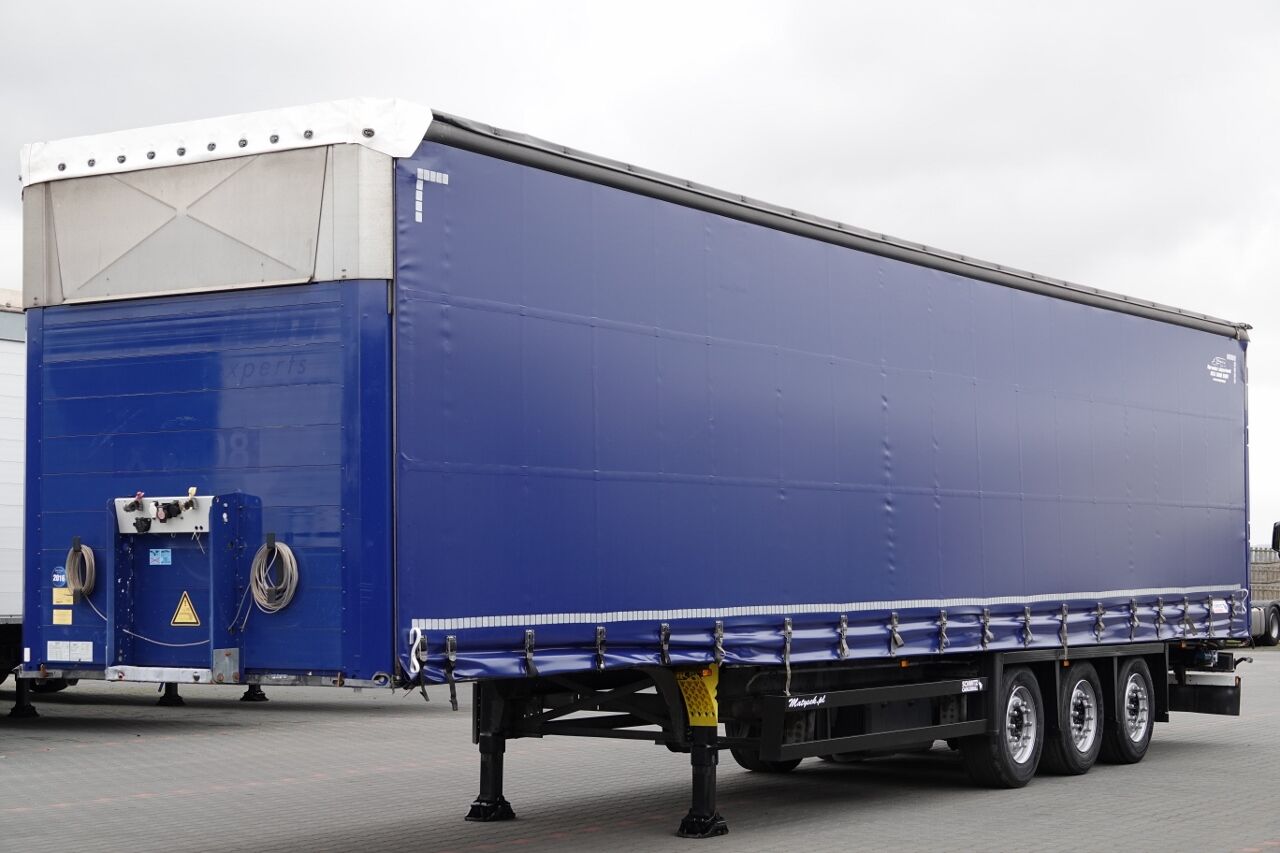 Schmitz Cargobull FIRANKA VARIOS / PODNOSZONY DACH / Z NIEMIEC / MAŁO UŻYWANA curtain side semi-trailer