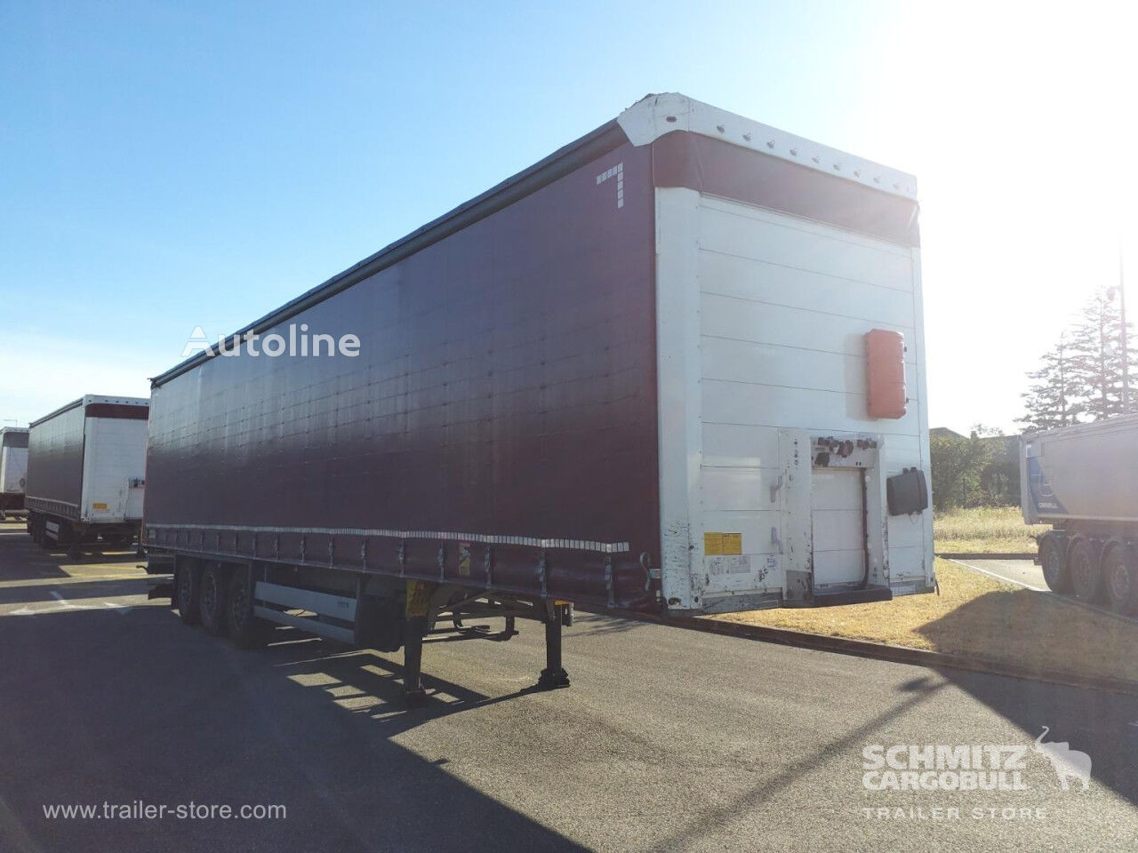 Schmitz Cargobull Rideaux Coulissant Standard curtain side semi-trailer - Autoline