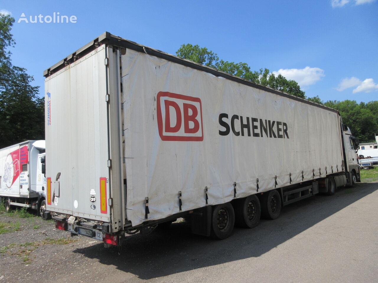 Schmitz Cargobull S 01   curtain side semi-trailer - Autoline