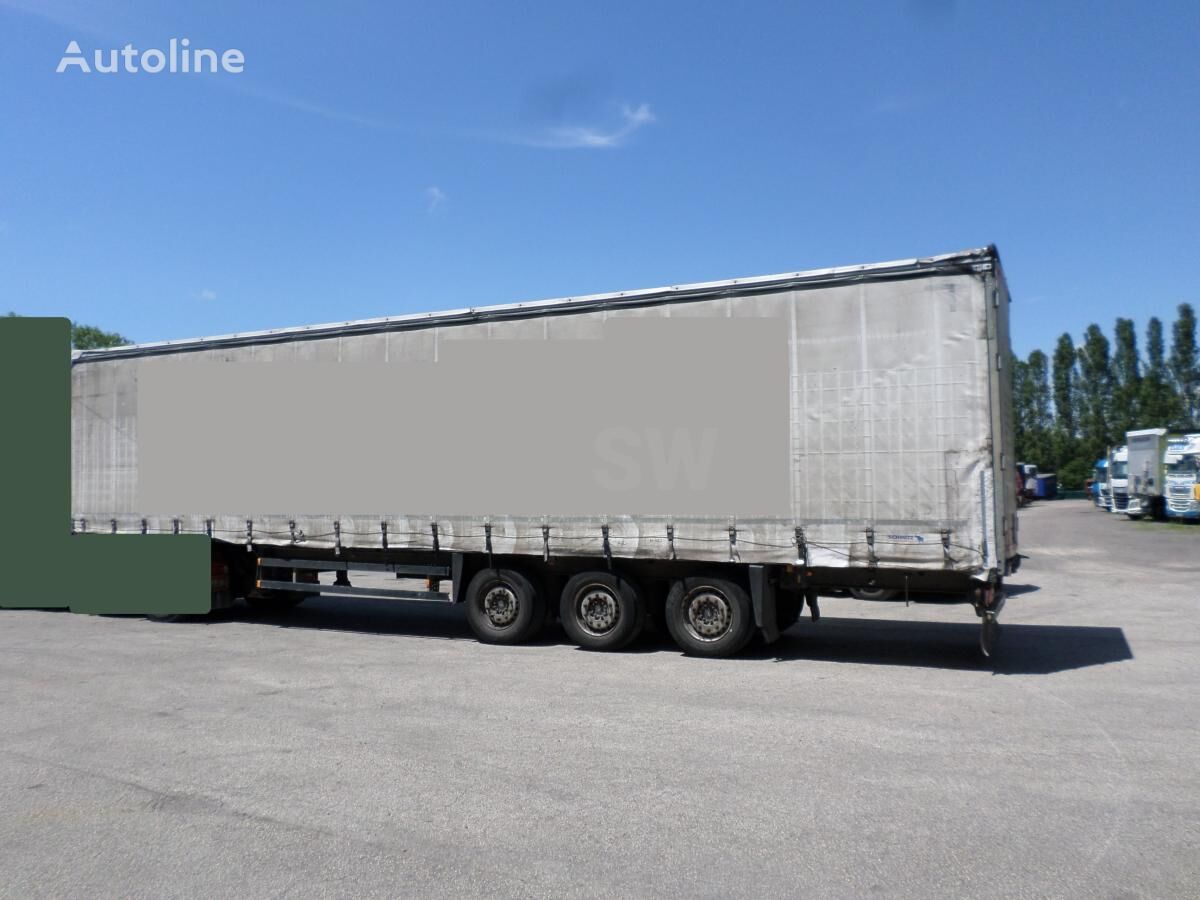 Damaged Schmitz Cargobull S3SD22 curtain side semi-trailer - Autoline