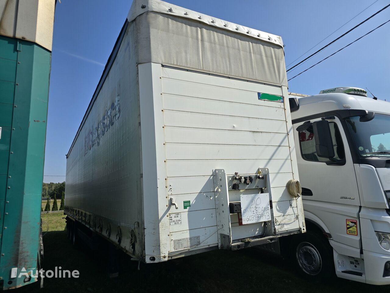 Schmitz Cargobull SCB - MEGA curtain side semi-trailer