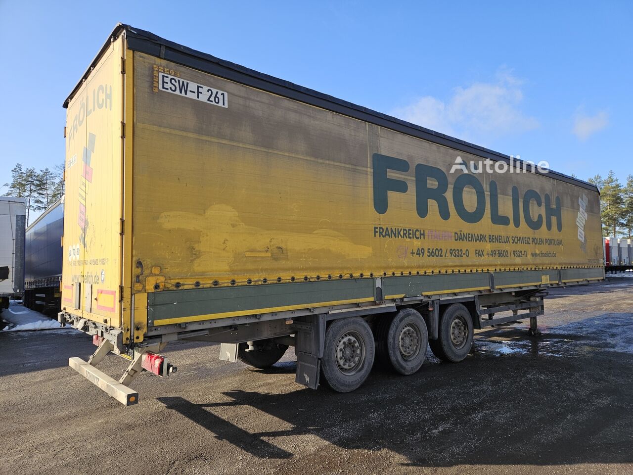 Полуприцеп штора Schmitz Cargobull SCB*S3T - Autoline