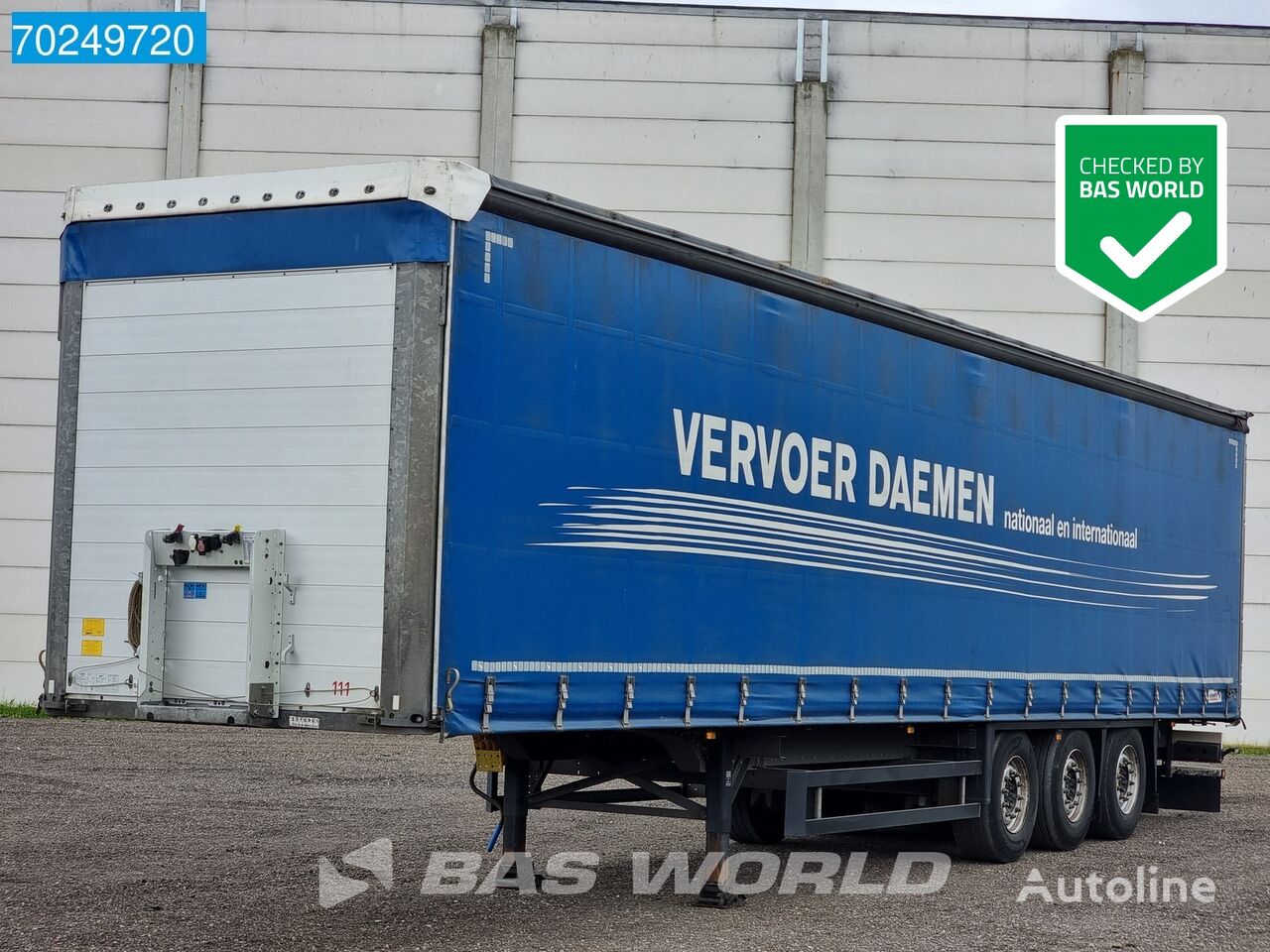 Schmitz Cargobull SCB*S3T 3 axles 2xLiftachse Sliding Roof curtain side semi-trailer