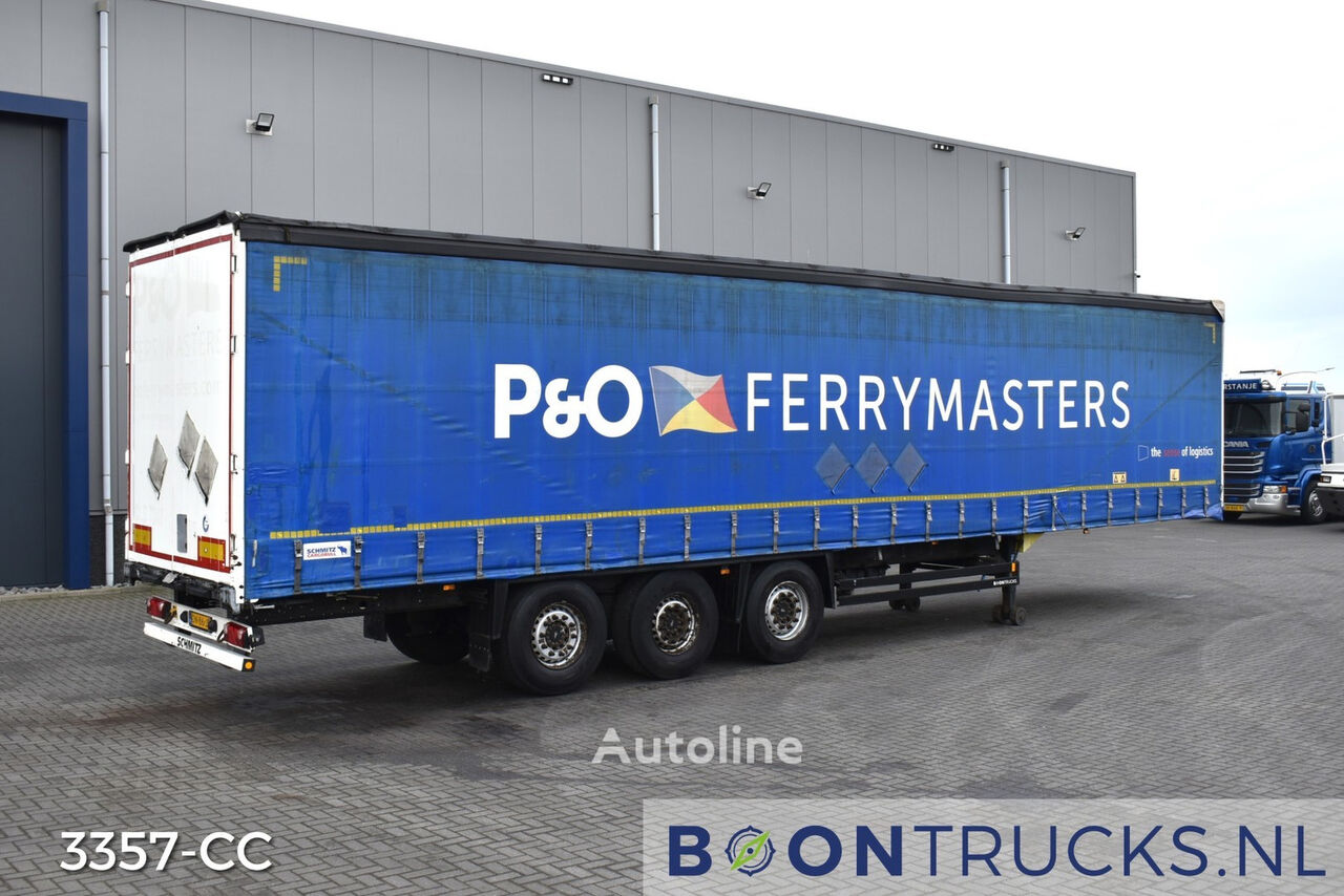 Schmitz Cargobull SCB*S3T | COIL WELL 9m * DISC BRAKES * GALVANISED * NL TRAILER * curtain side semi-trailer