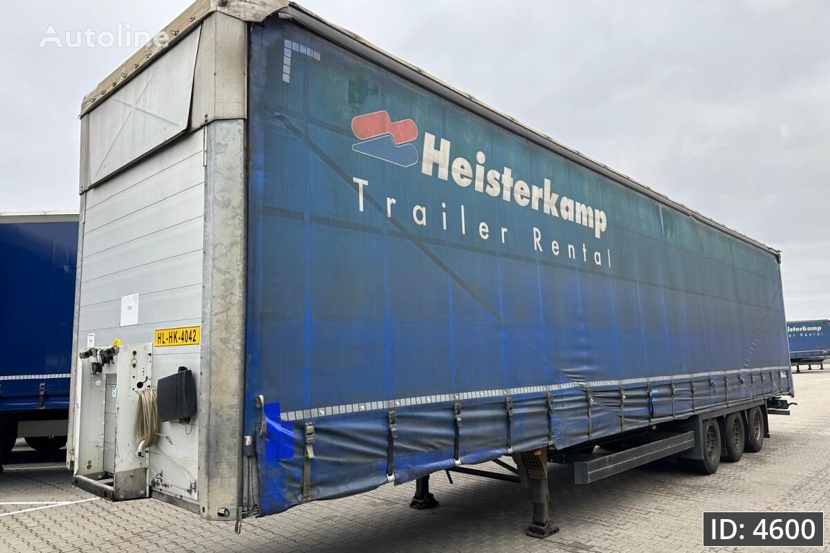 Schmitz Cargobull SCB*S3T Mega / Disk brakes semi-trailer med gardinkapell