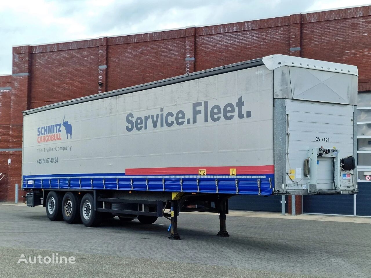 Schmitz Cargobull SCB*S3T Tautliner - Sliding roof - 3 axle curtain side semi-trailer