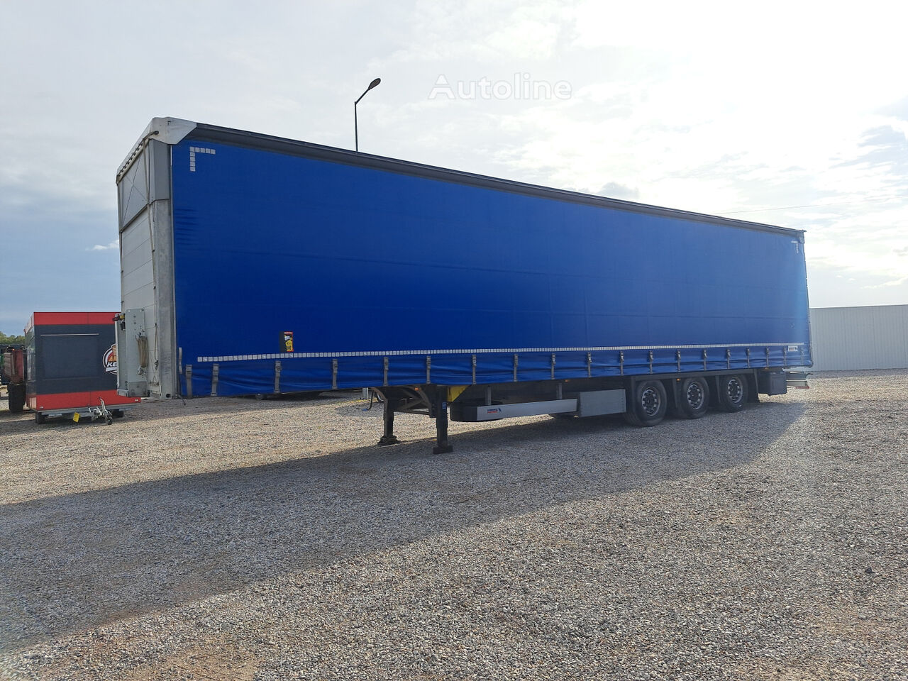 Schmitz Cargobull SCD S3T   LLU9833A curtain side semi-trailer - Autoline