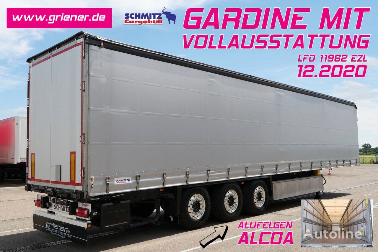 nieuw Schmitz Cargobull SCS 24 / LASI 12642 XL / LIFT/ PAL24 ALUFELGEN oplegger schuifzeil