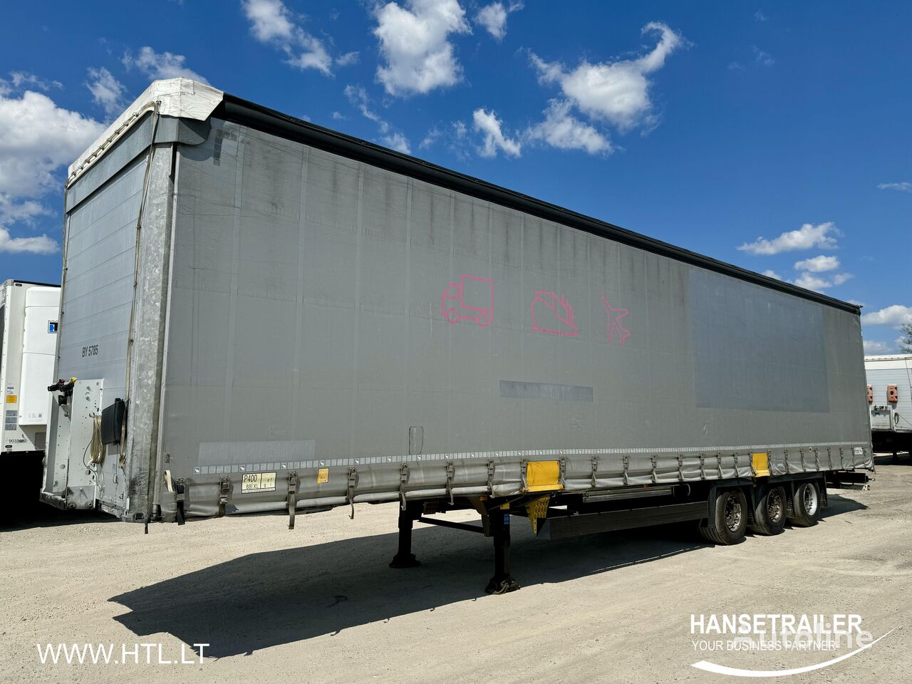 Schmitz Cargobull SCS 24 Mega Low Deck curtain side semi-trailer