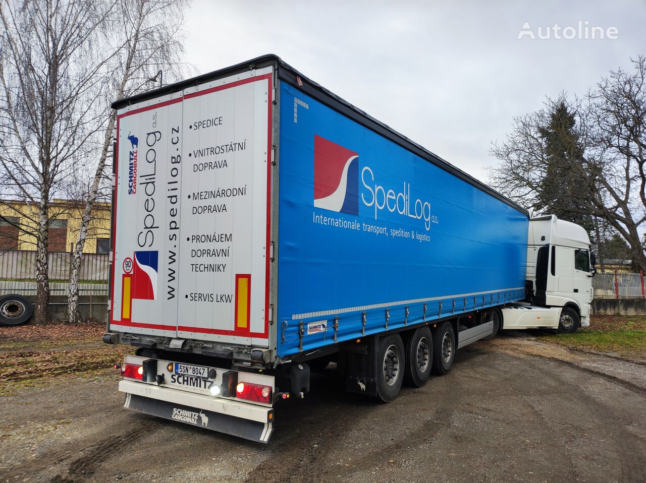 Schmitz Cargobull SCS 24/L standart,axles ROTOS,TOP CONDITION!!! XL code Schiebeplanenauflieger