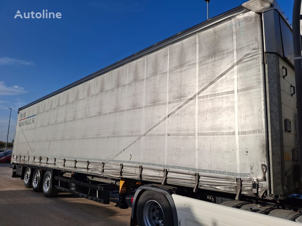 Schmitz Cargobull SCS24 curtain side semi-trailer