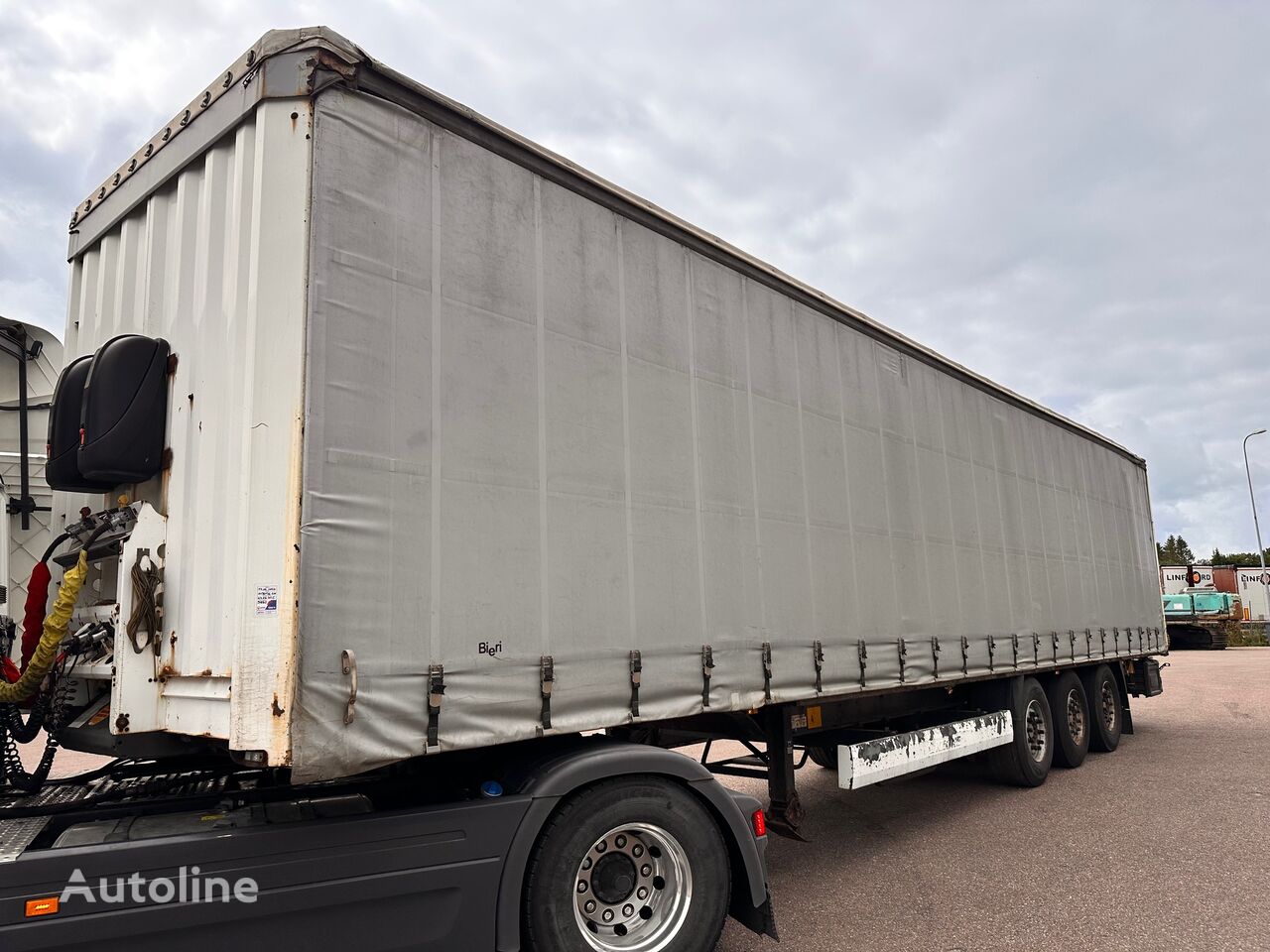 Schmitz Cargobull SDP 27ELB3-CS curtain side semi-trailer