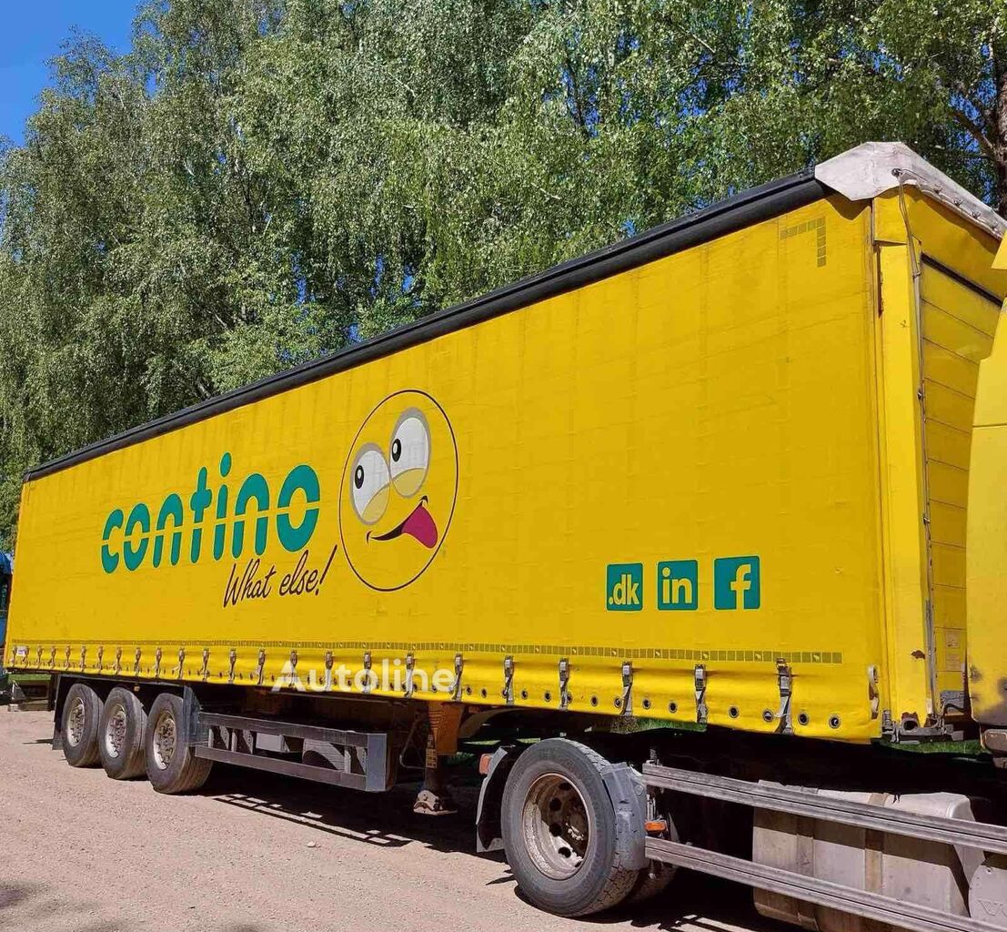 Semi-reboque com cortina lateral Schmitz Cargobull Su tinkamumo sertifikatu TIR - Autoline
