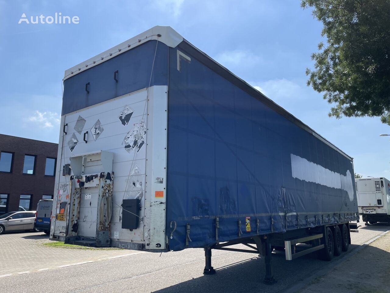 نصف مقطورة ستائر منزلقة Schmitz Cargobull Tautliner