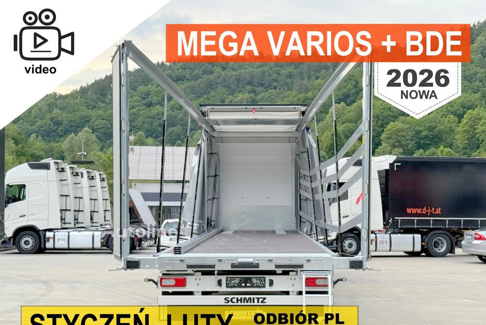 Nový náves s bočnou plachtou Schmitz Cargobull Universal S CS 24/L 13.62 EB VARIOS - Autoline