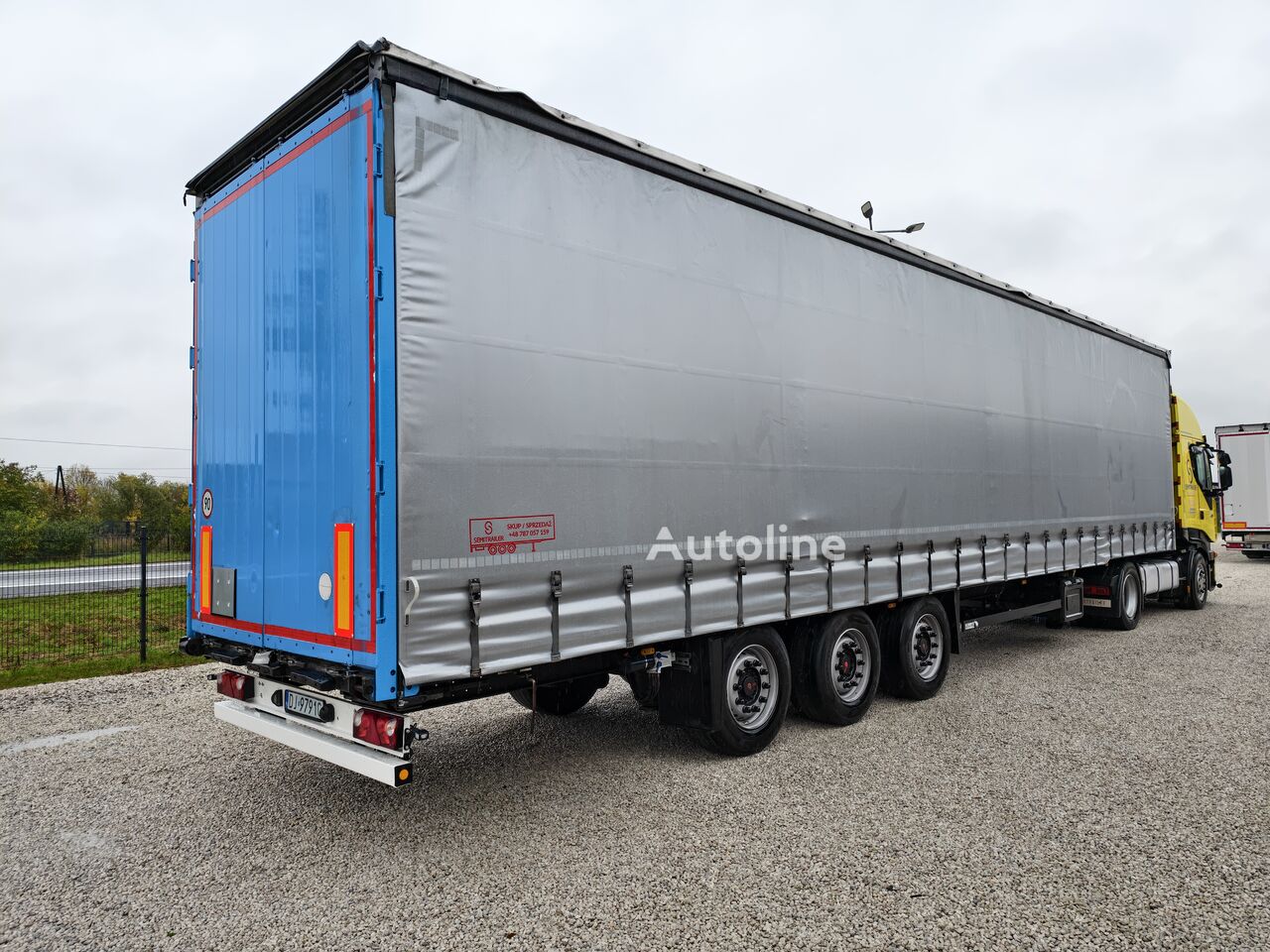 Schmitz Cargobull VARIOS - SAF - NOWE PLANDEKI - ZADBANA semirremolque con lona corredera - Autoline