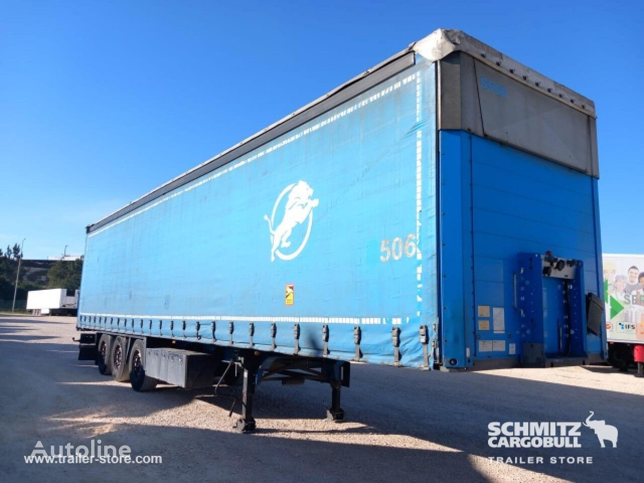 напівпричiп штора Schmitz Curtainsider Coil