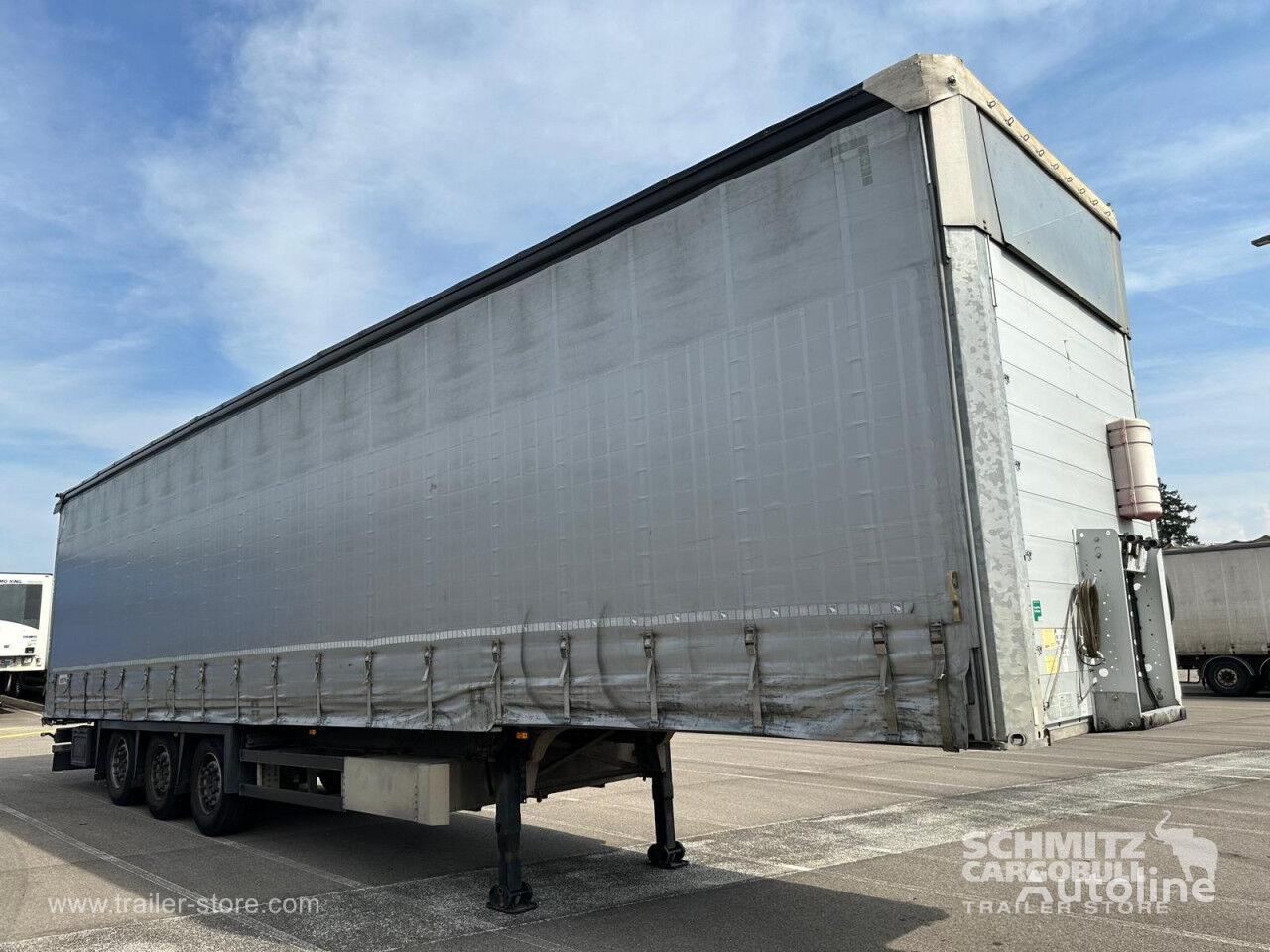 semi-remorque à rideaux coulissants Schmitz Curtainsider Mega