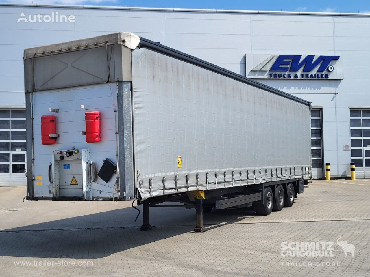 semi-remorque à rideaux coulissants Schmitz Curtainsider Mega