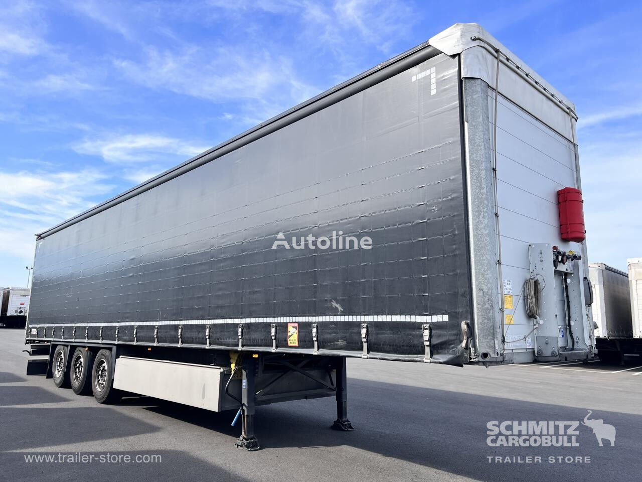 semi-remorque à rideaux coulissants Schmitz Curtainsider Standard