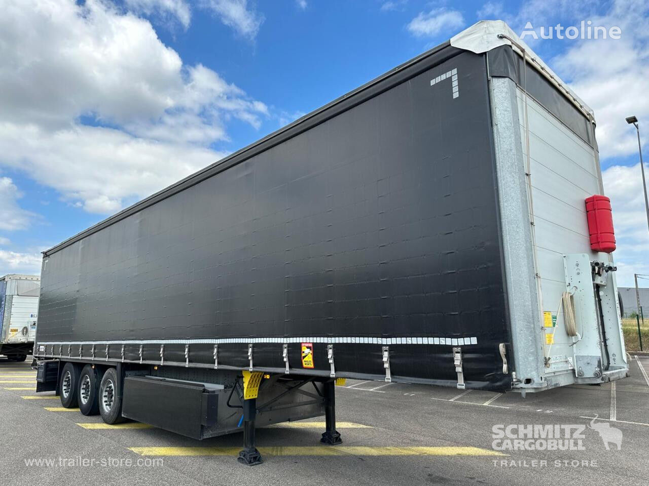 semi-remorque à rideaux coulissants Schmitz Curtainsider Standard