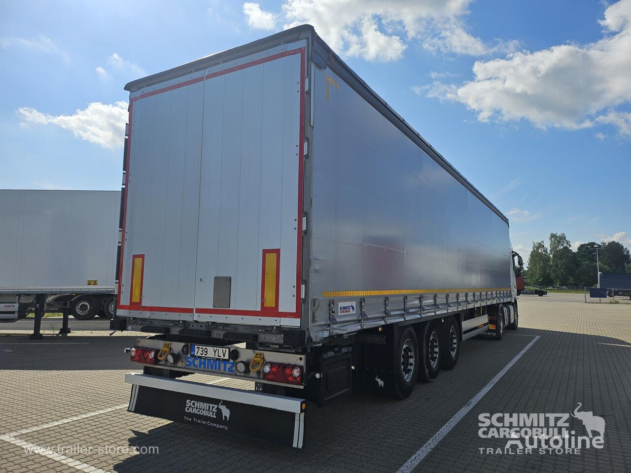 semi-remorque à rideaux coulissants Schmitz Curtainsider Standard