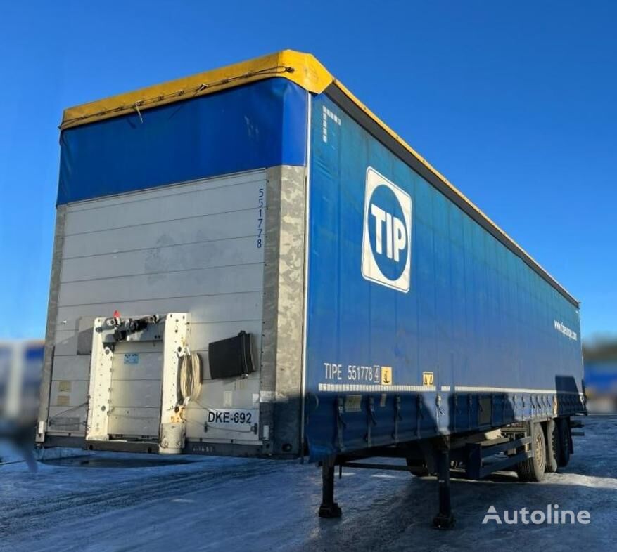 Schmitz Curtainsider Trailer curtain side semi-trailer