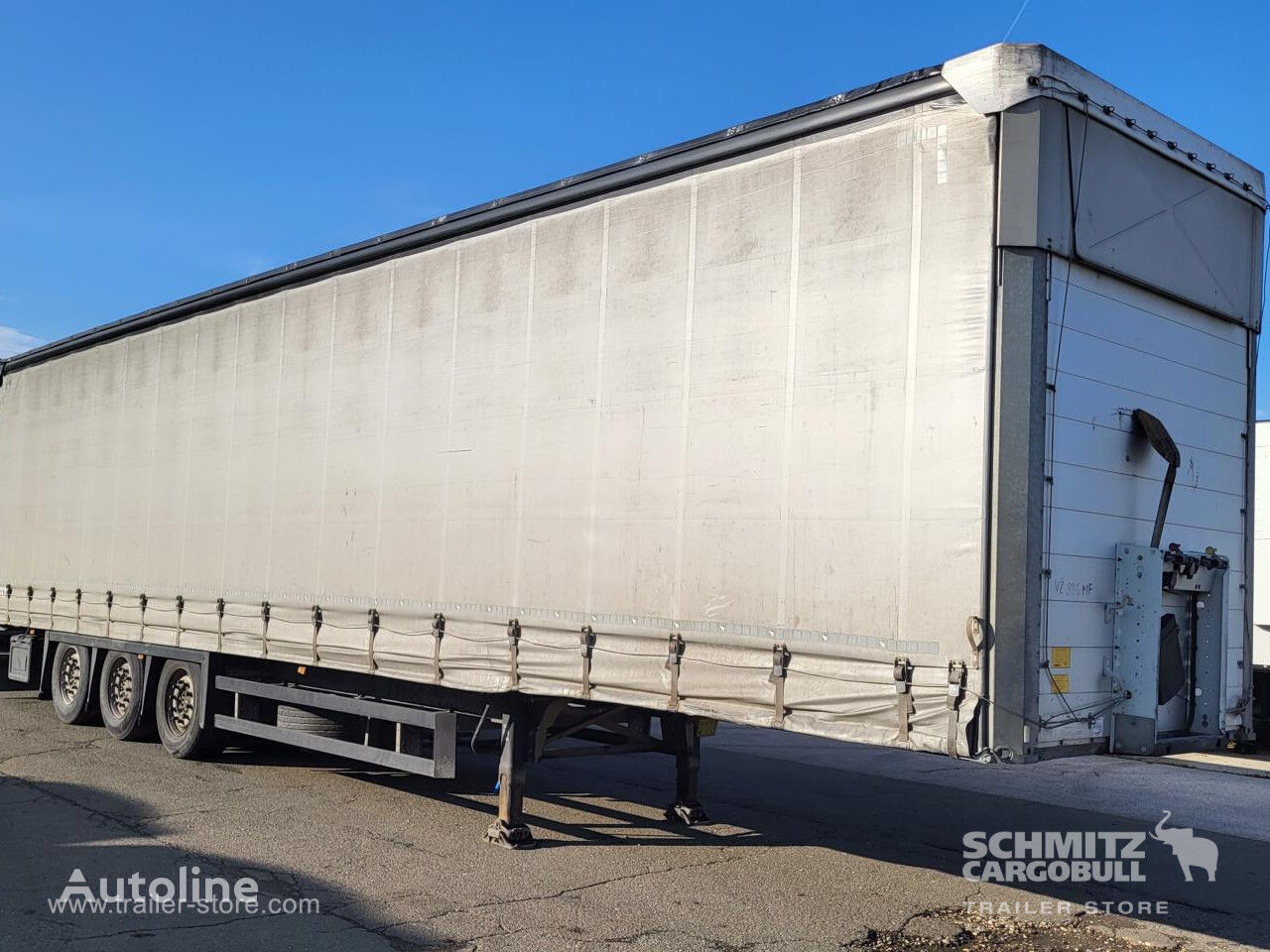 Schmitz Curtainsider Varios gardin sættevogn