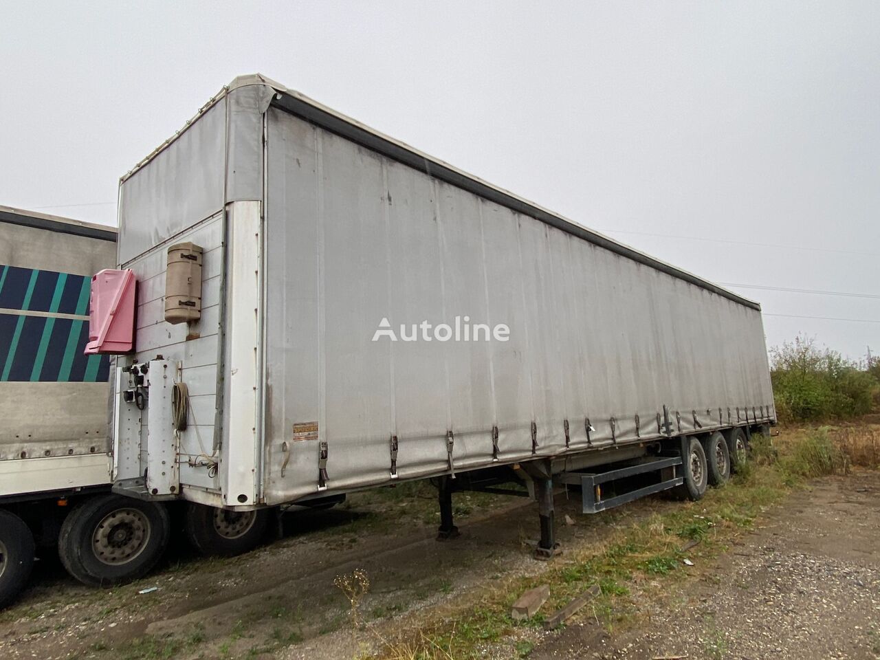 Schmitz S01, SAF, Video curtain side semi-trailer