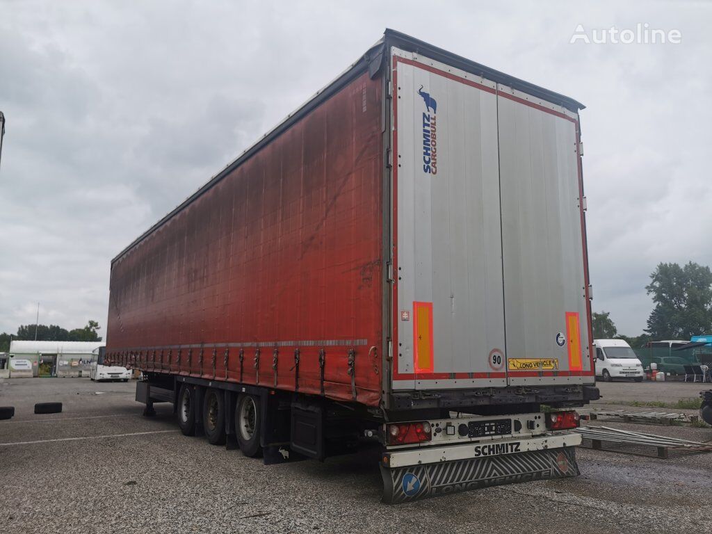 Schmitz S01 lowdeck curtain side semi-trailer