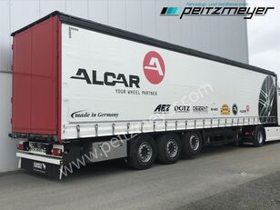 Schmitz SCS  verzinkt, RSAB, Edscha, Liftachse curtain side semi-trailer