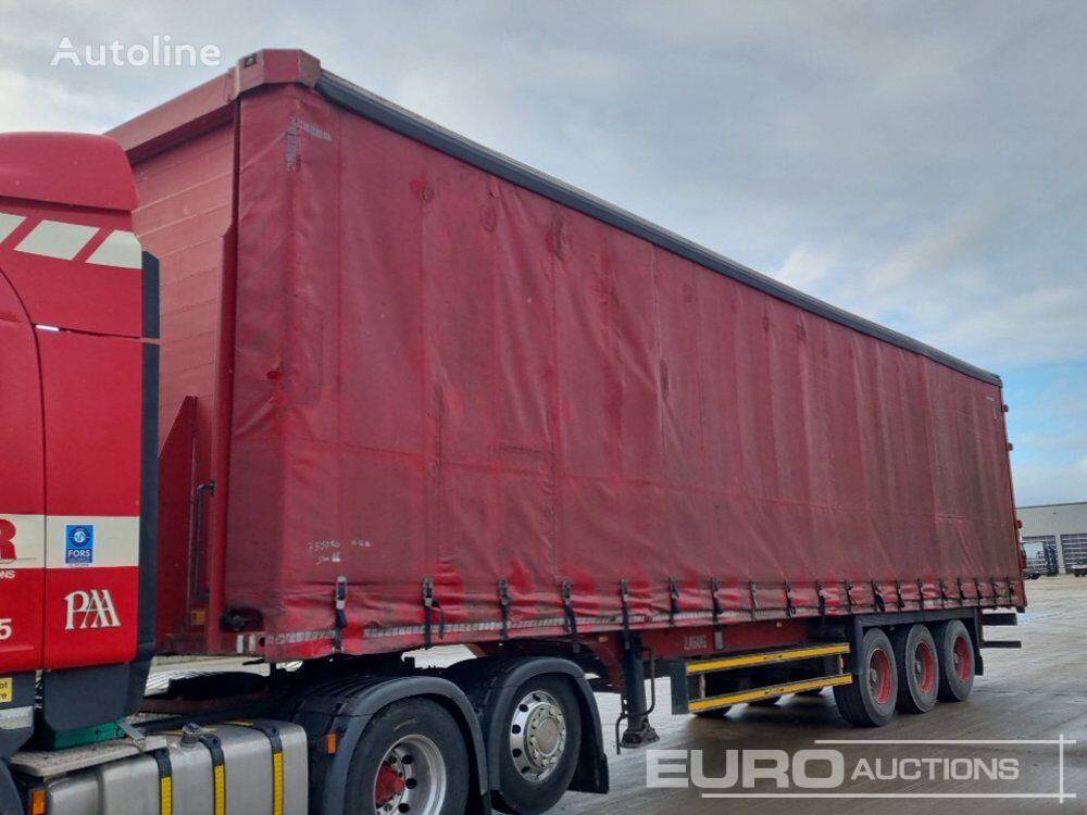 полуприцеп штора Schmitz Tri Axle Curtainsider Trailer