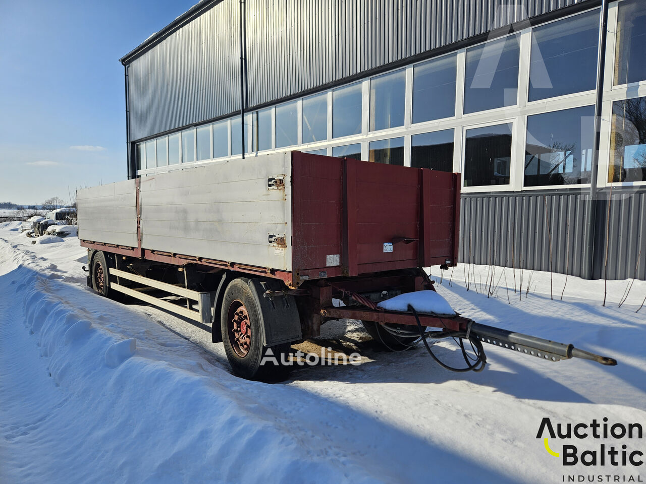 نصف مقطورة ستائر منزلقة Schroeder Wiesmoor A18P2-7.15 - Autoline