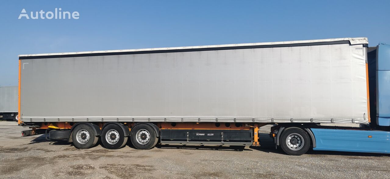 Schwarzmüller S1 W-Serie, Coilmulde, Hubdach curtain side semi-trailer