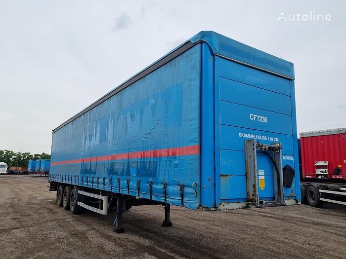 System Trailers TRAILER S340 | SAF disc | Galvanised Chassis | Anti theft tilts curtain side semi-trailer